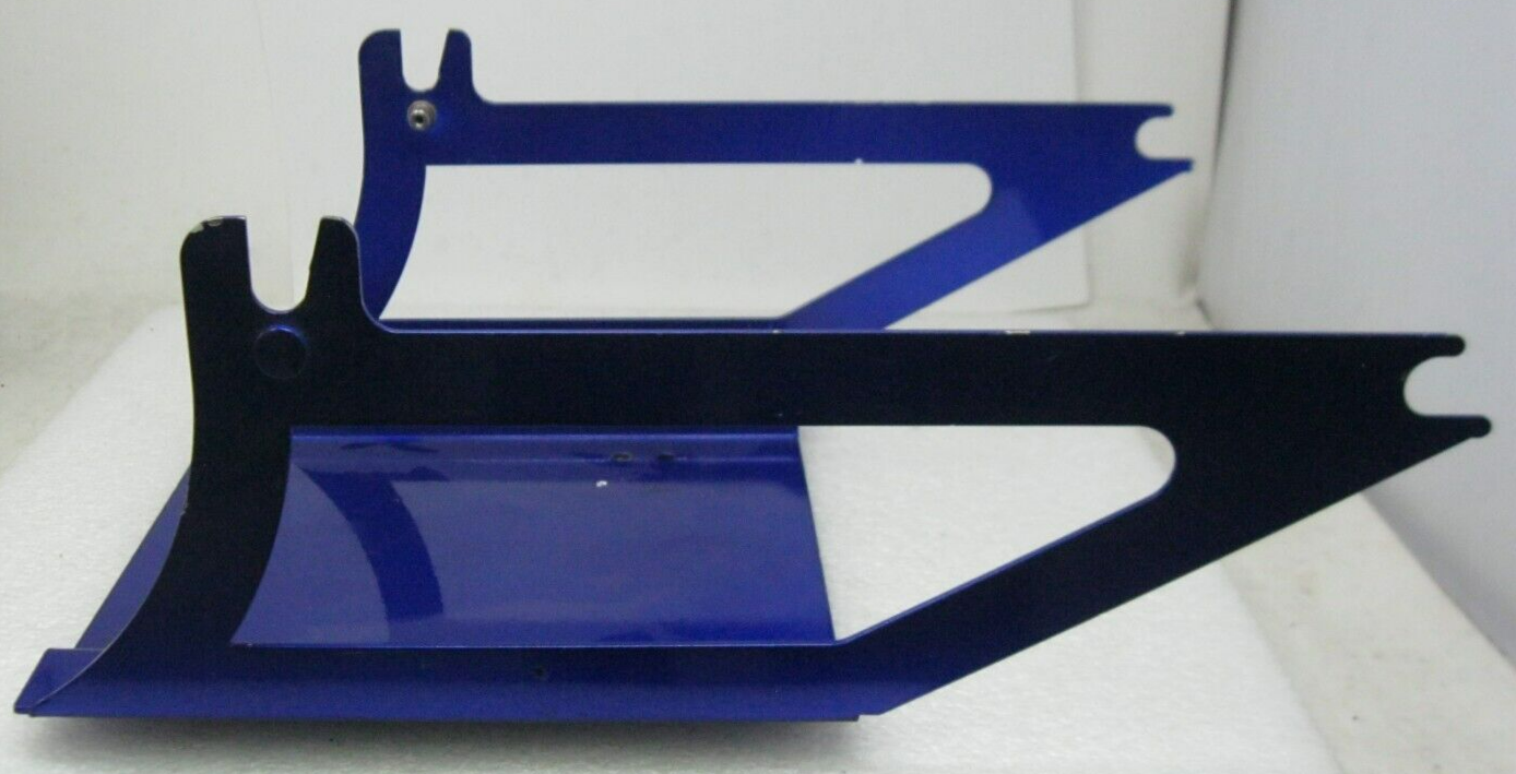 Blue Unbranded Unknown Fitment Motorcycle Luggage Rack