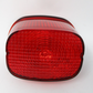 Harley-Davidson OEM Tail Light with Solid Red Lens 68368-03