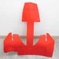 860200445 Ski-Doo New OEM Extreme Skid Plate RED Bulkhead/Chassis Protector REV-