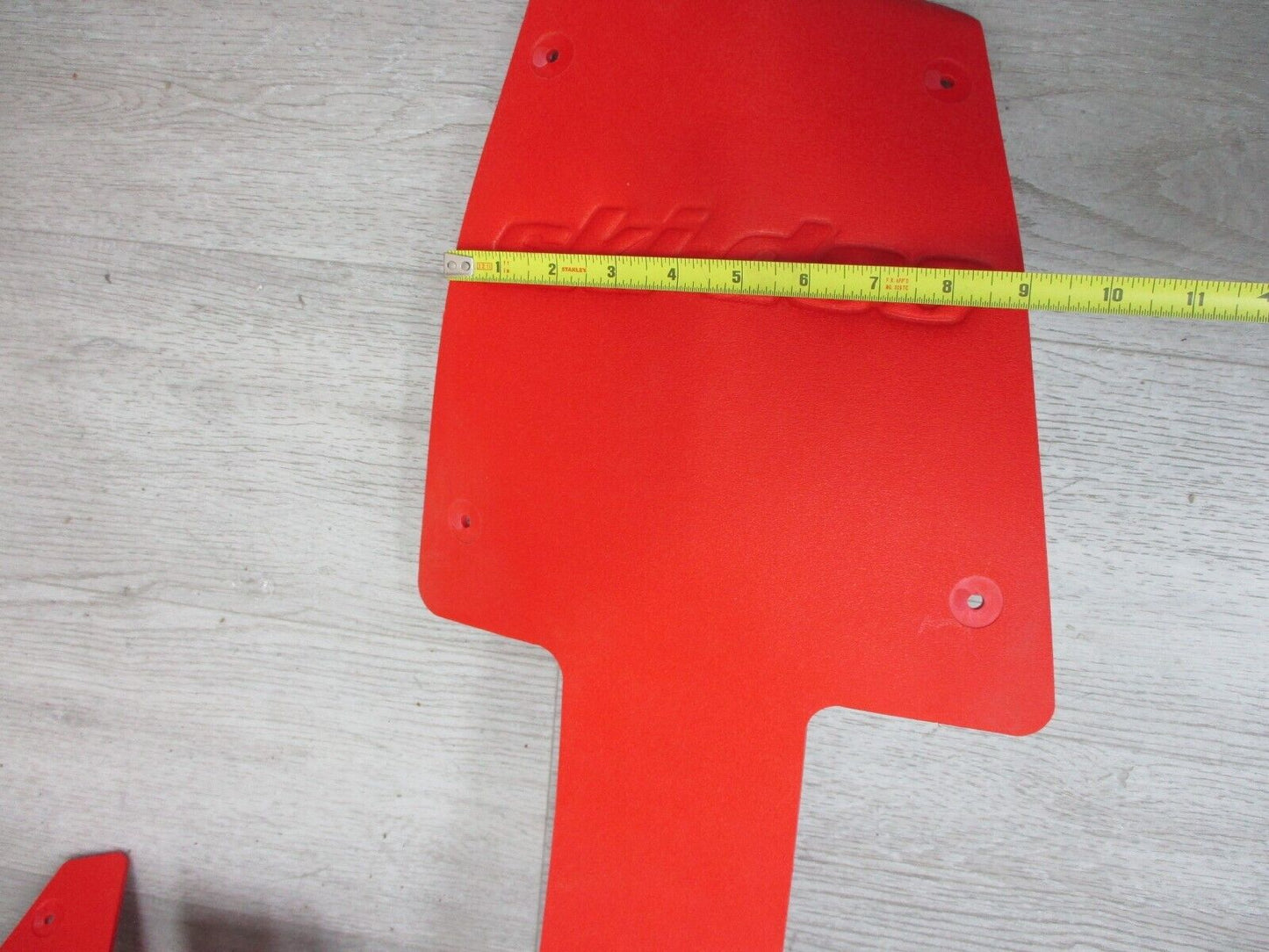 860200445 Ski-Doo New OEM Extreme Skid Plate RED Bulkhead/Chassis Protector REV-