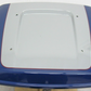 Harley-Davidson OEM 2014 & Newer Blue/Silver Tour-Pak Lid, Scuffs in Paint