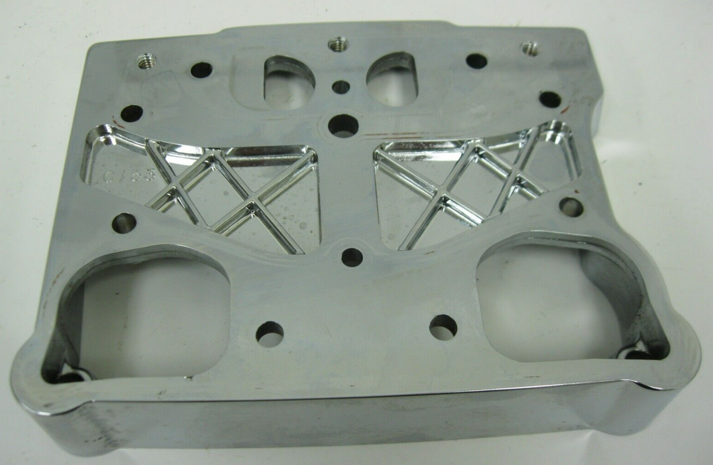 Harley-Davidson 06-17 Twin Cam Chrome Rocker Housing (Cast# 17543-99A) 17573-99A