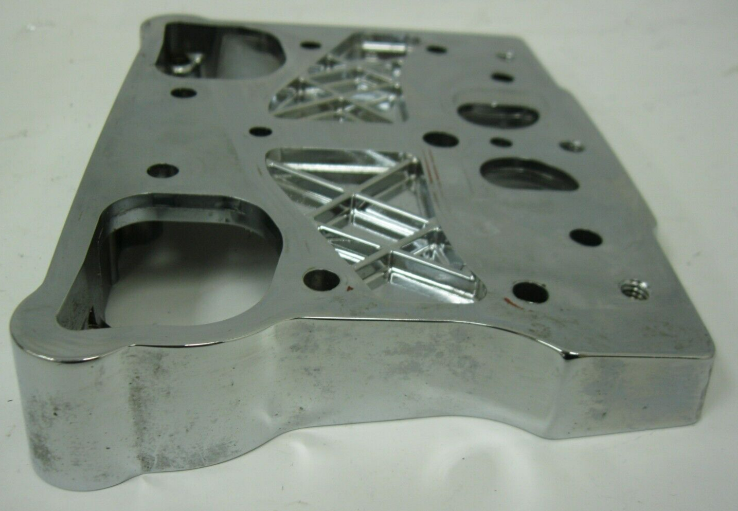 Harley-Davidson 06-17 Twin Cam Chrome Rocker Housing (Cast# 17543-99A) 17573-99A