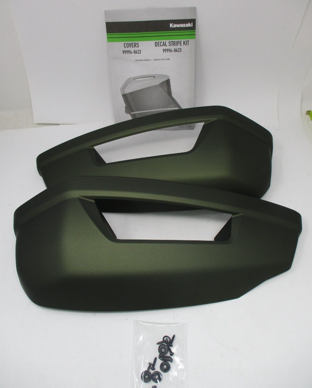 Motorcycle Luggage PANNIER COVERS set Kawasaki Ninja VERSYS 1000 / 99994042236T