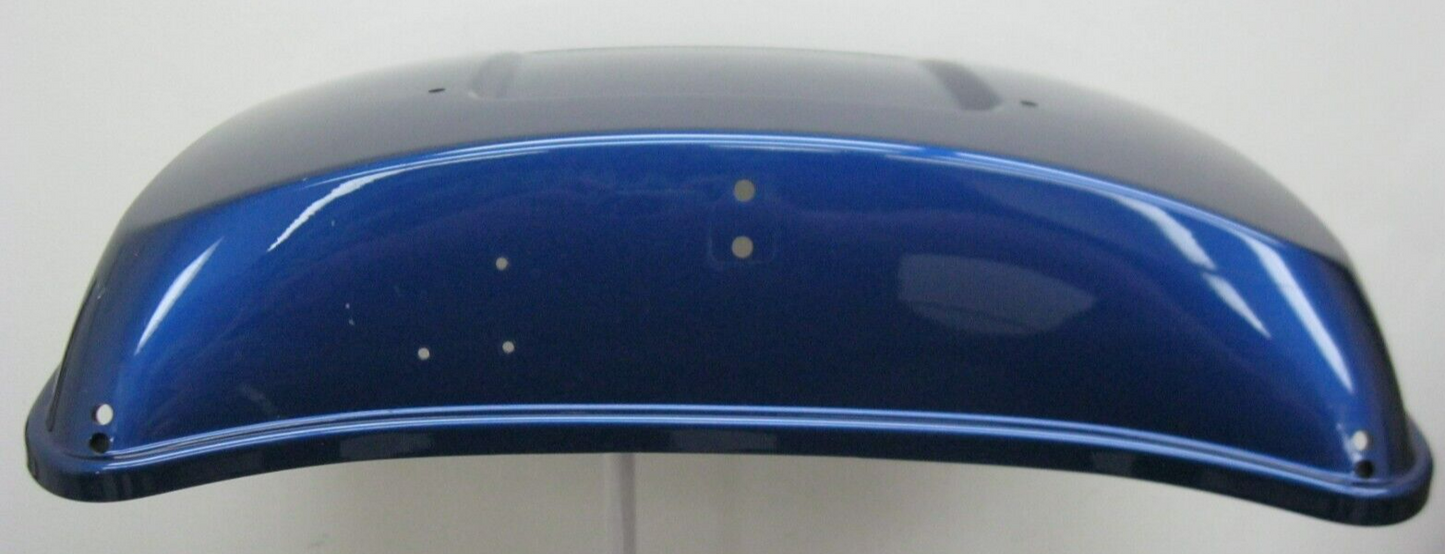 Harley-Davidson OEM 2014 & Newer Blue Tour-Pak Lid, Scuffs in Paint