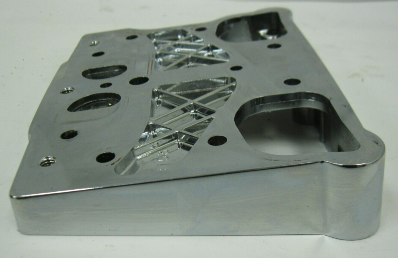 Harley-Davidson 06-17 Twin Cam Chrome Rocker Housing (Cast# 17543-99A) 17573-99A