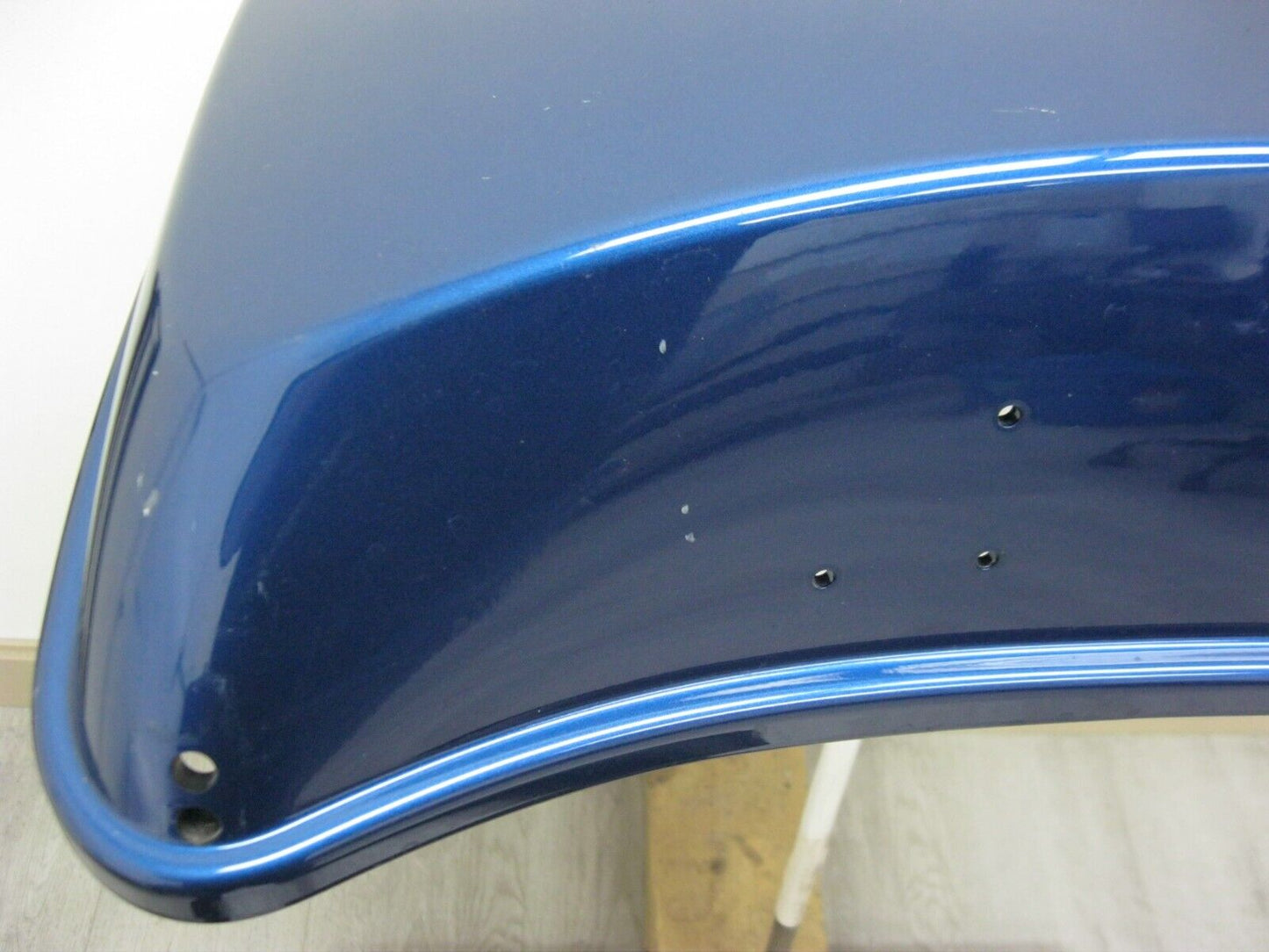 Harley-Davidson OEM 2014 & Newer Blue Tour-Pak Lid, Scuffs in Paint