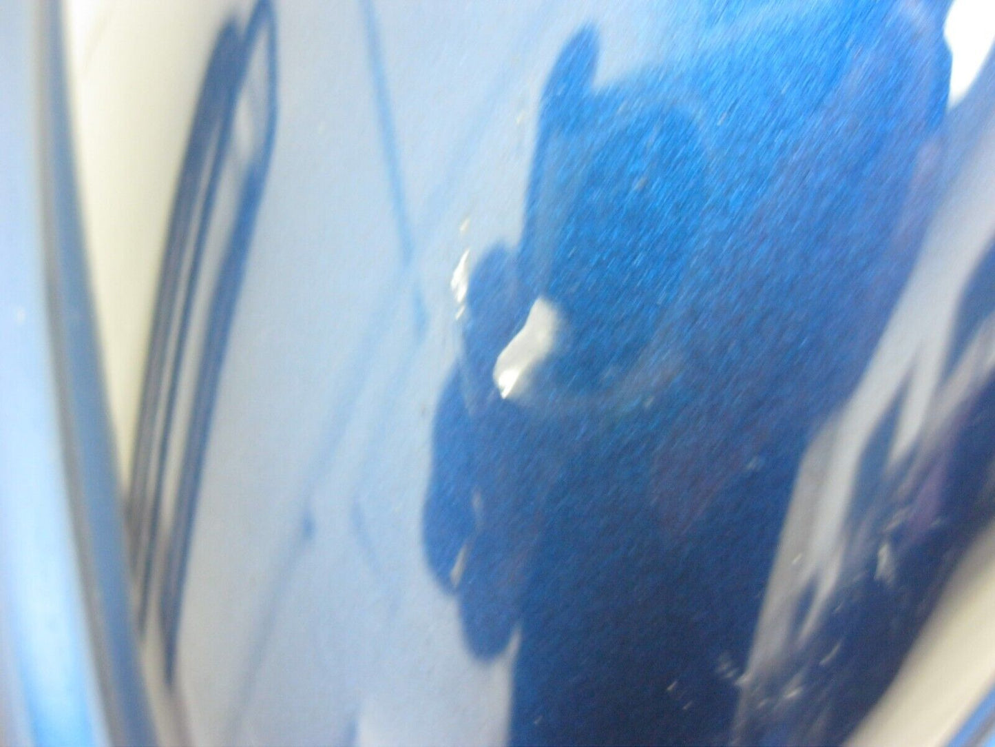 Harley-Davidson OEM 2014 & Newer Blue Tour-Pak Lid, Scuffs in Paint