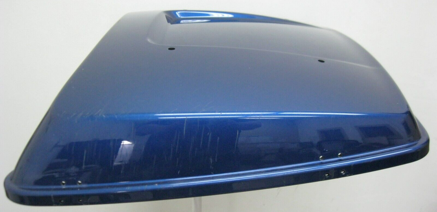 Harley-Davidson OEM 2014 & Newer Blue Tour-Pak Lid, Scuffs in Paint