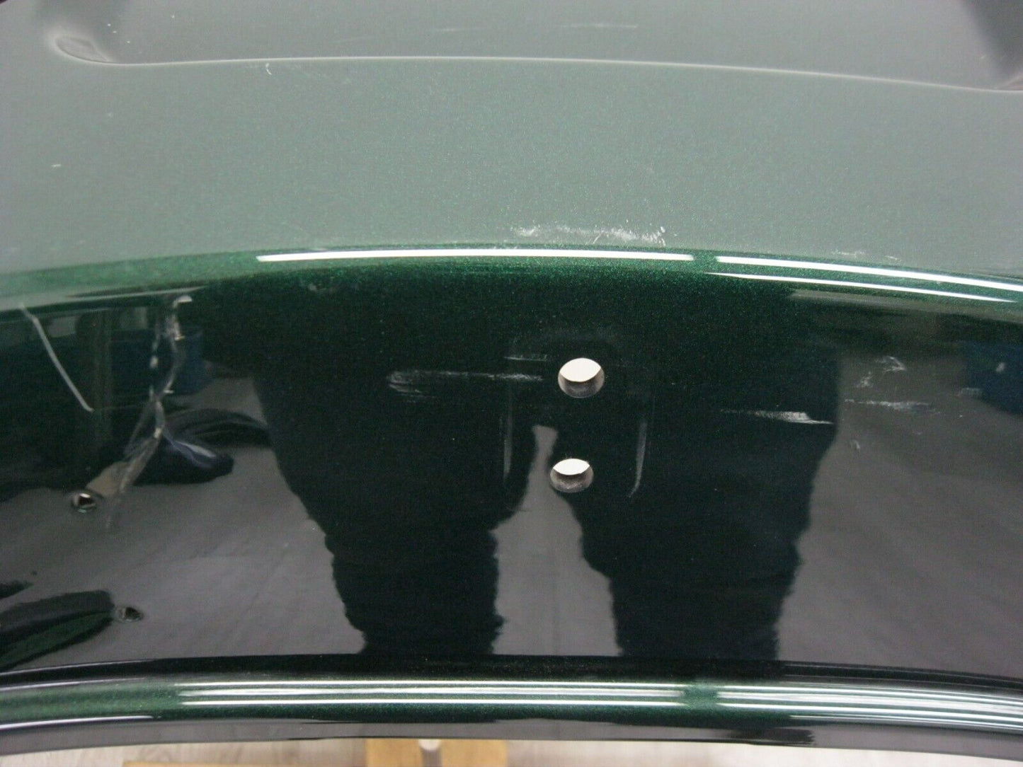 Harley-Davidson OEM 2014 & Newer Green Tour-Pak Lid, Scuffs in Paint