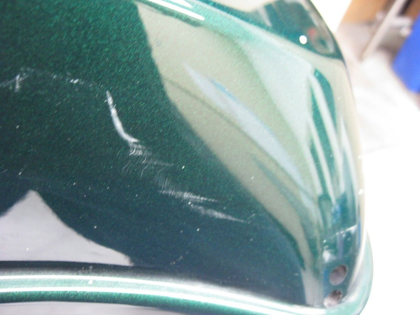 Harley-Davidson OEM 2014 & Newer Green Tour-Pak Lid, Scuffs in Paint