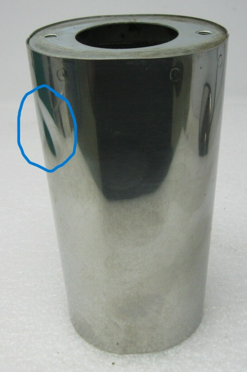 Harley-Davidson OEM Stainless Fork Tube Cover (Single Unit) DENT 45964-86