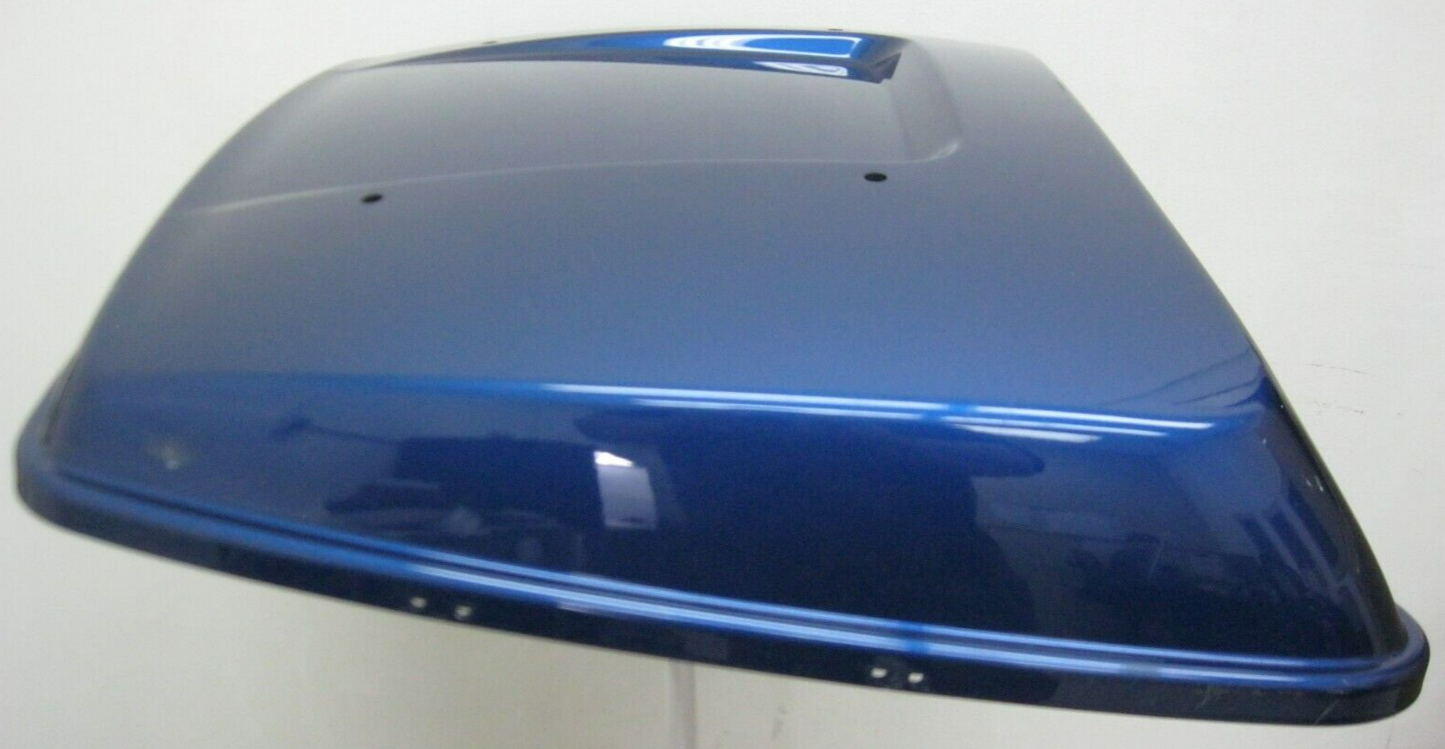 Harley-Davidson OEM 2014 & Newer Blue Tour-Pak Lid, Scuffs in Paint