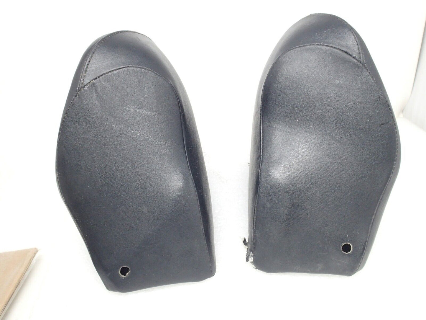 2016 Harley Ultra Limited Speaker Pod Left Right Set LEATHER Damage