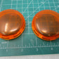 OEM Harley Davidson Amber Turn Signal Lens 68973-00 (SET 2pcs) USED