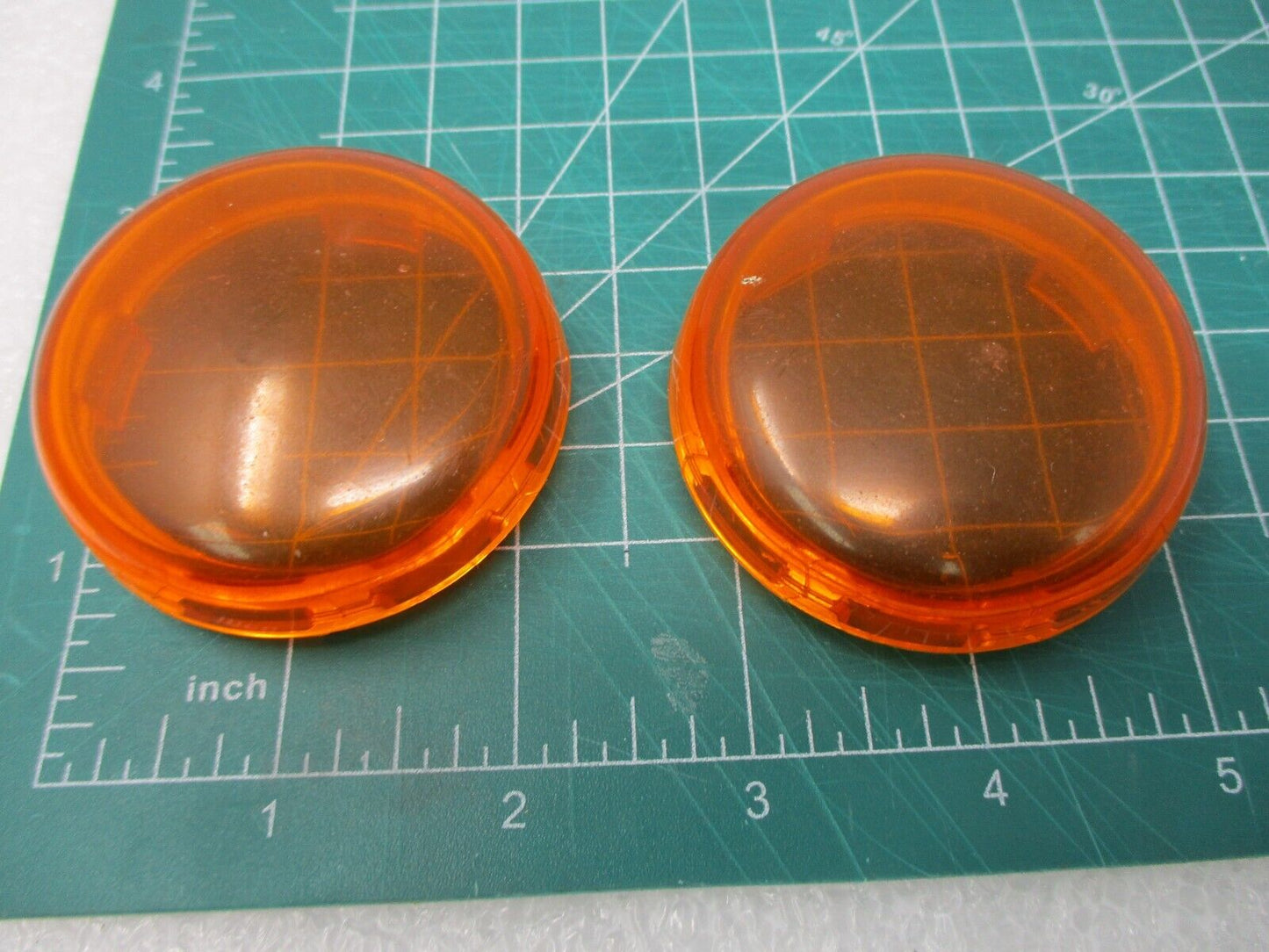 OEM Harley Davidson Amber Turn Signal Lens 68973-00 (SET 2pcs) USED