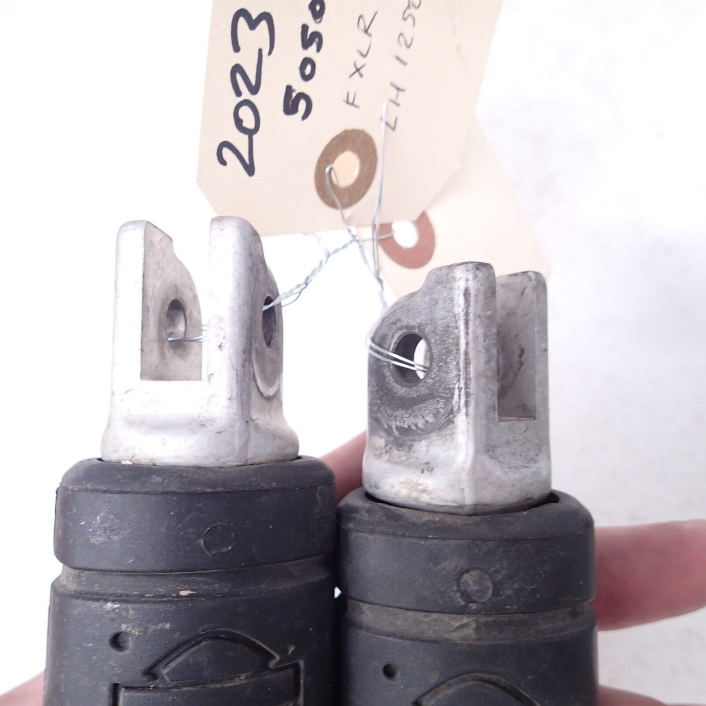 Harley-Davidson OEM 18-22 Rider Foot Pegs  (Pair) 50501106 & 50501107
