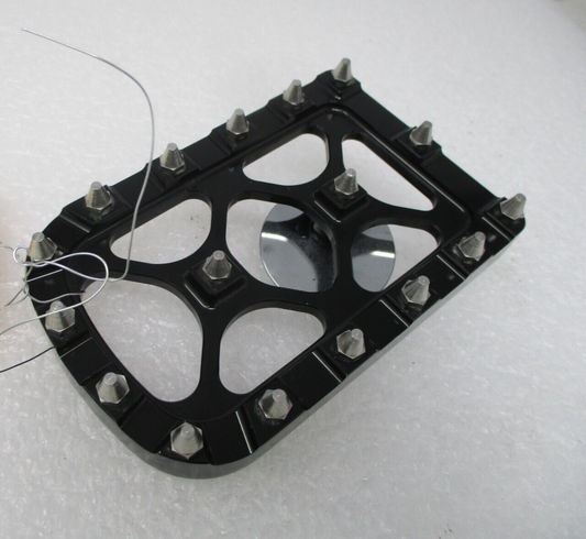 CNC MX Style Brake Pedal Large Pad Cover for Harley Touring Softail FLHX FLHTK