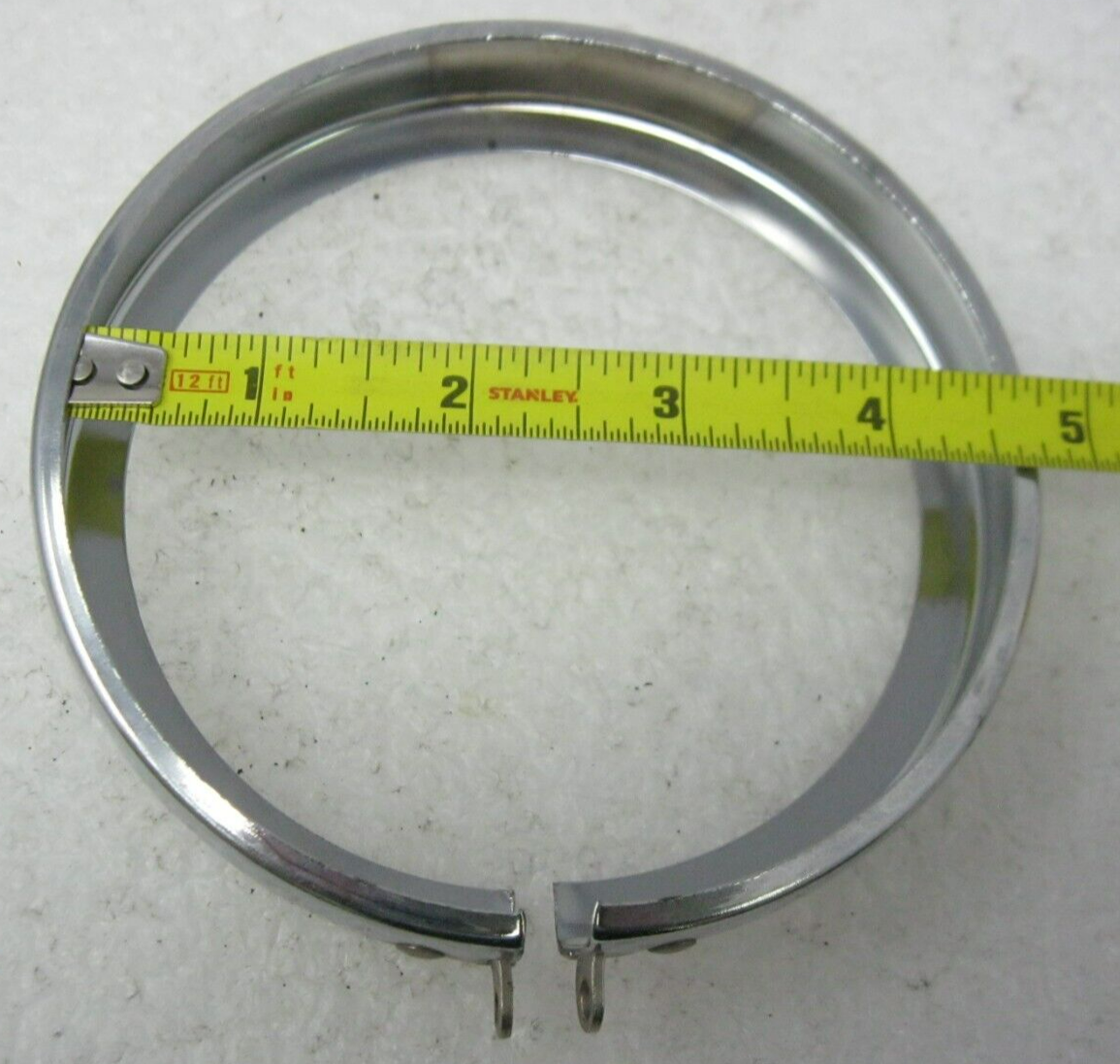 Harley-Davidson OEM 83-2002 Touring 4.5" Chrome Passing Lamp Bezel 68725-62
