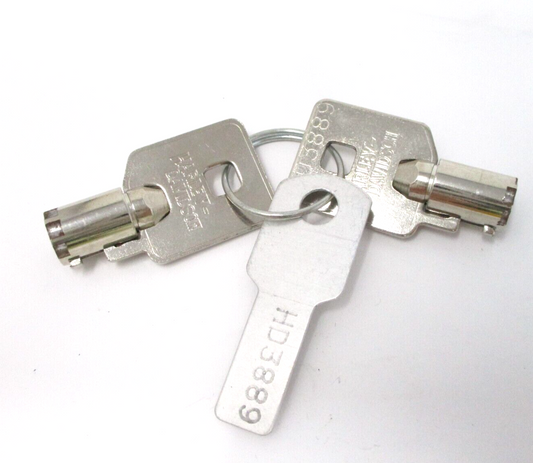 Harley-Davidson Key Set Part Number - 71452-91A/3889 HD3889/ CODE 3889