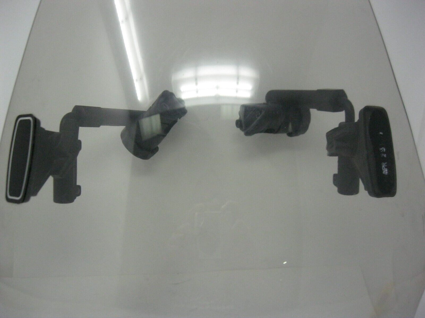 Unbranded 14.5" Riser mounted windshield for 1" Risers or Bars
