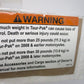 GENUINE Warning Label T-Pak Part Number 90821-74C