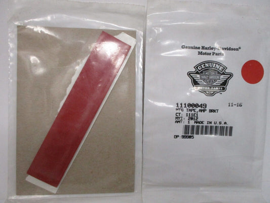 Genuine Harley AMP BRKT MTG Tape P/N: 11100049 SET (3pcs)
