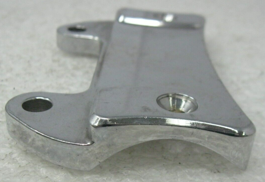 Unbranded Chrome Fork Tube Caliper Mounting Bracket PFX2207