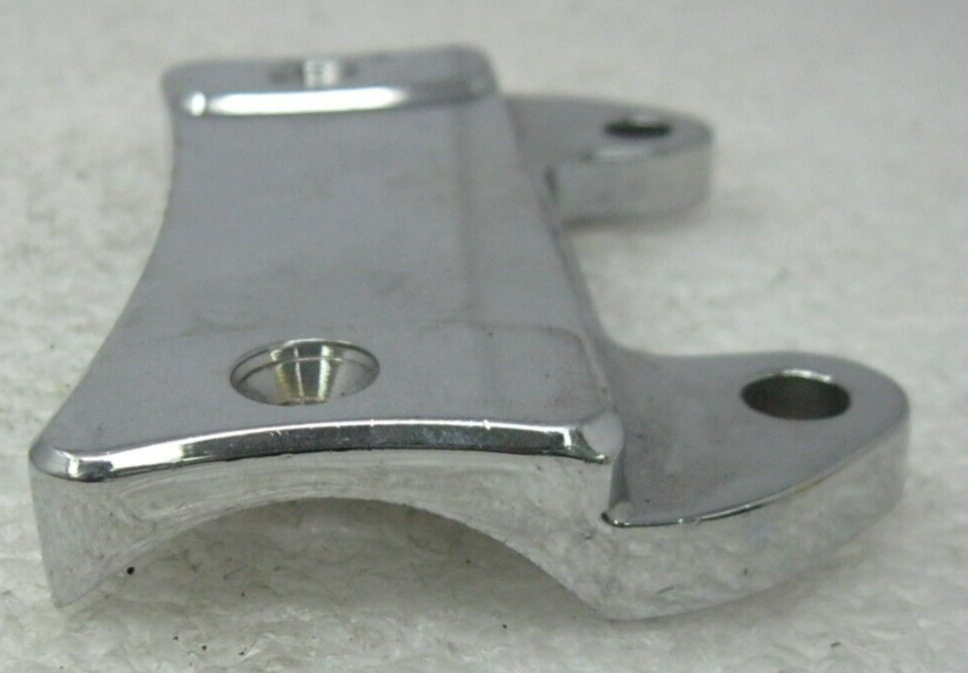 Unbranded Chrome Fork Tube Caliper Mounting Bracket PFX2207