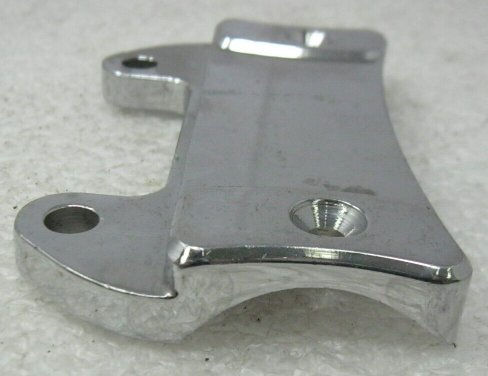 Unbranded Chrome Fork Tube Caliper Mounting Bracket PFX2208