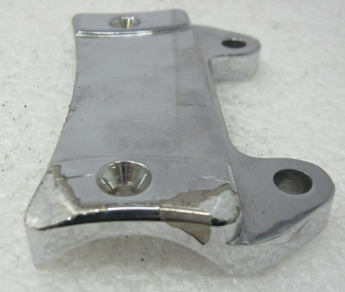 Unbranded Chrome Fork Tube Caliper Mounting Bracket PFX2206