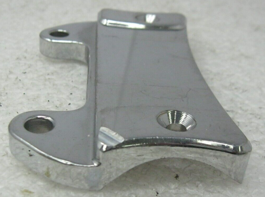 Unbranded Chrome Fork Tube Caliper Mounting Bracket PFX2205