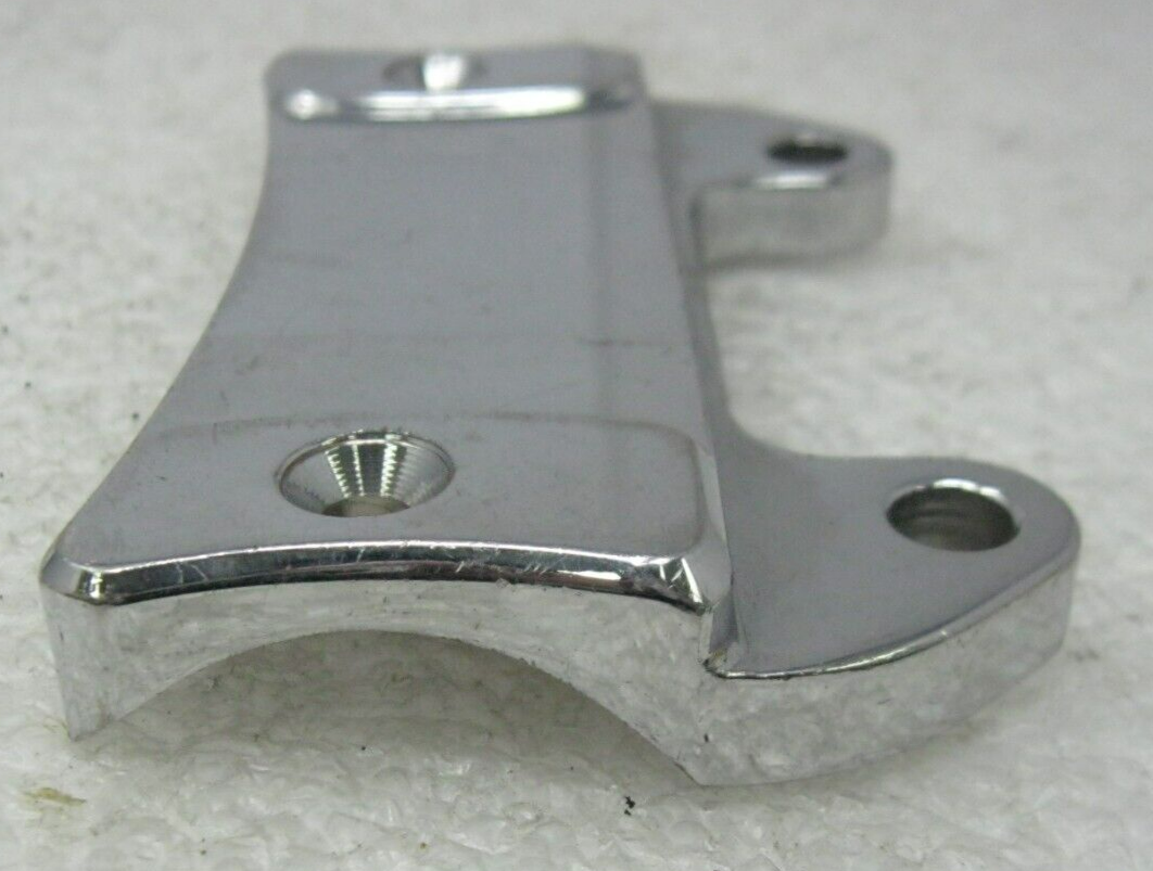 Unbranded Chrome Fork Tube Caliper Mounting Bracket PFX2205