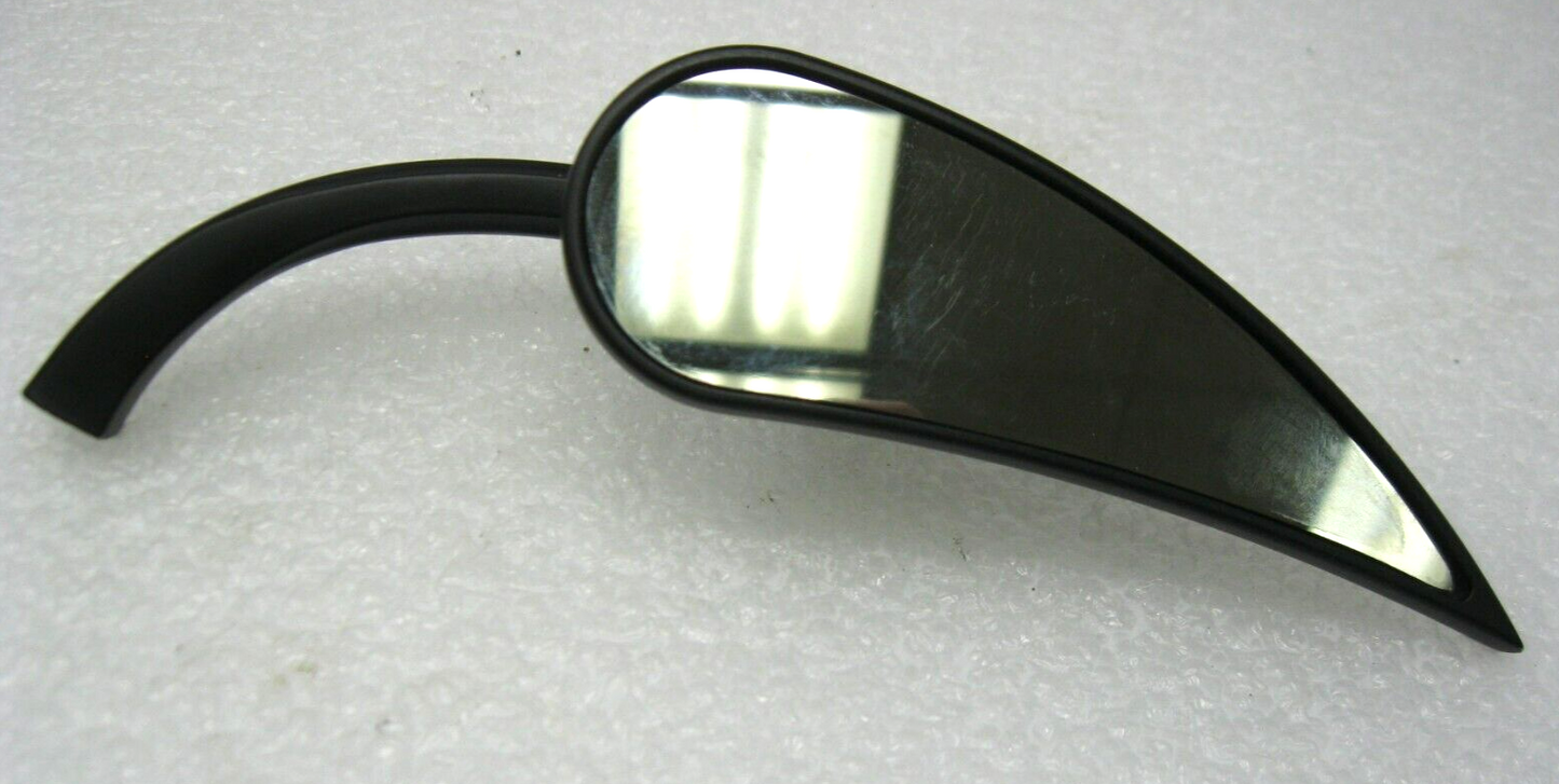 Unbranded Black RIGHT Teardrop Mirror (No Hardware)