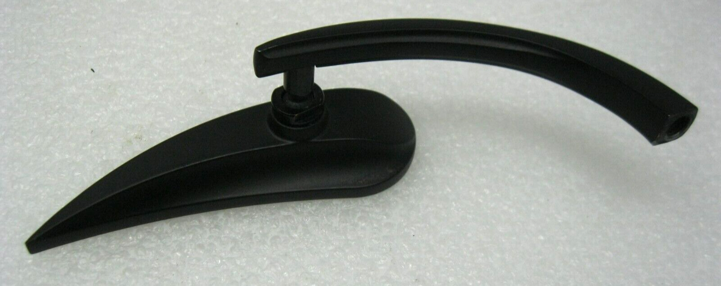 Unbranded Black RIGHT Teardrop Mirror (No Hardware)