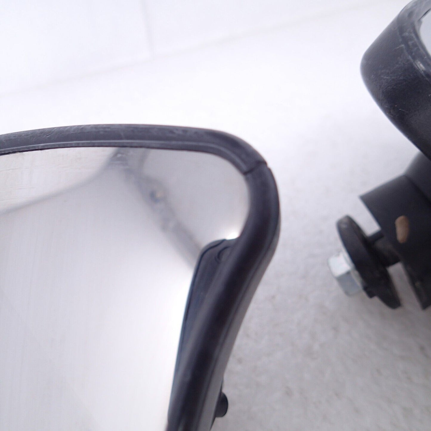 oem Harley 14-24 Touring Front Fairing Mount Black Side Mirrors Genuine Pair