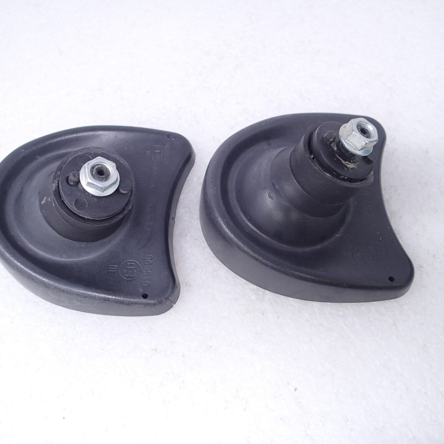 oem Harley 14-24 Touring Front Fairing Mount Black Side Mirrors Genuine Pair