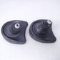 oem Harley 14-24 Touring Front Fairing Mount Black Side Mirrors Genuine Pair