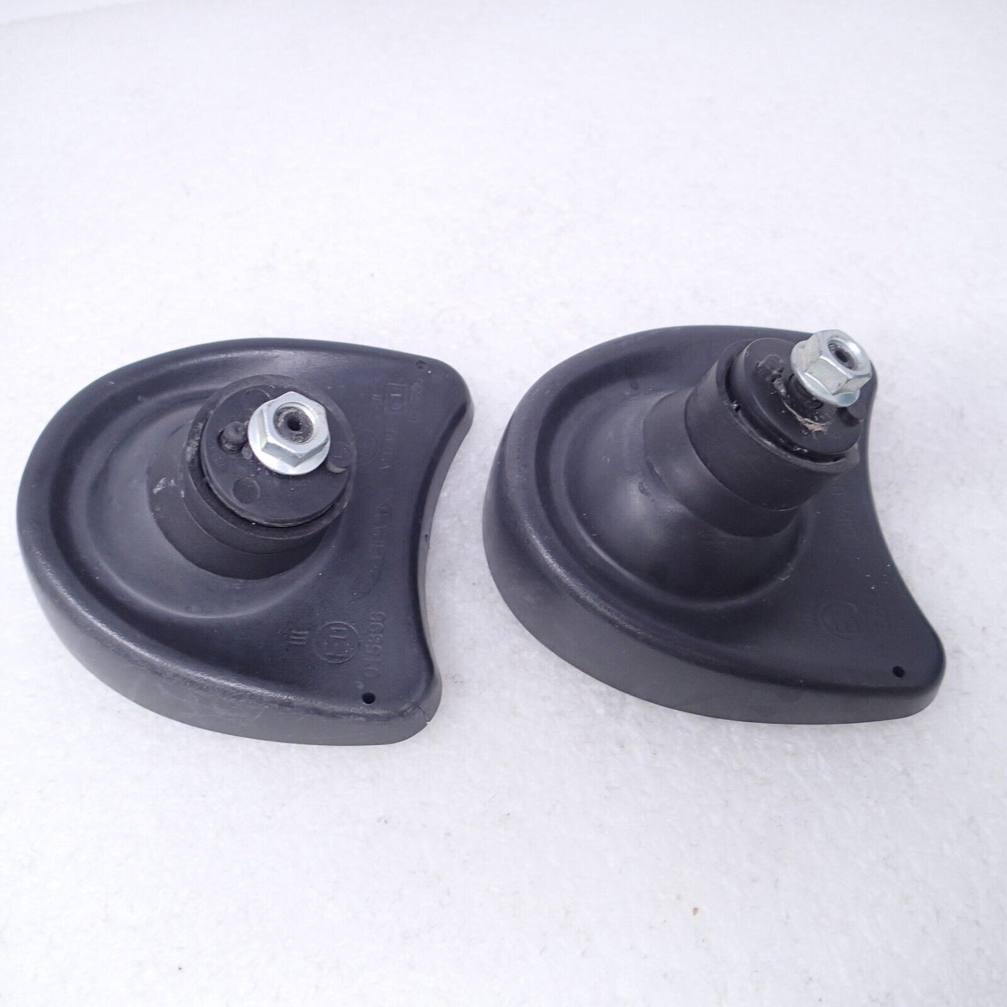 oem Harley 14-24 Touring Front Fairing Mount Black Side Mirrors Genuine Pair