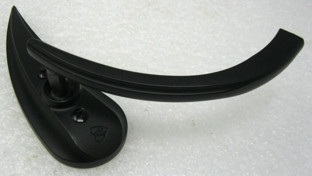 Arlen Ness Older Style Black LEFT Rad II Teardrop Mirror (No Hardware) 13-400