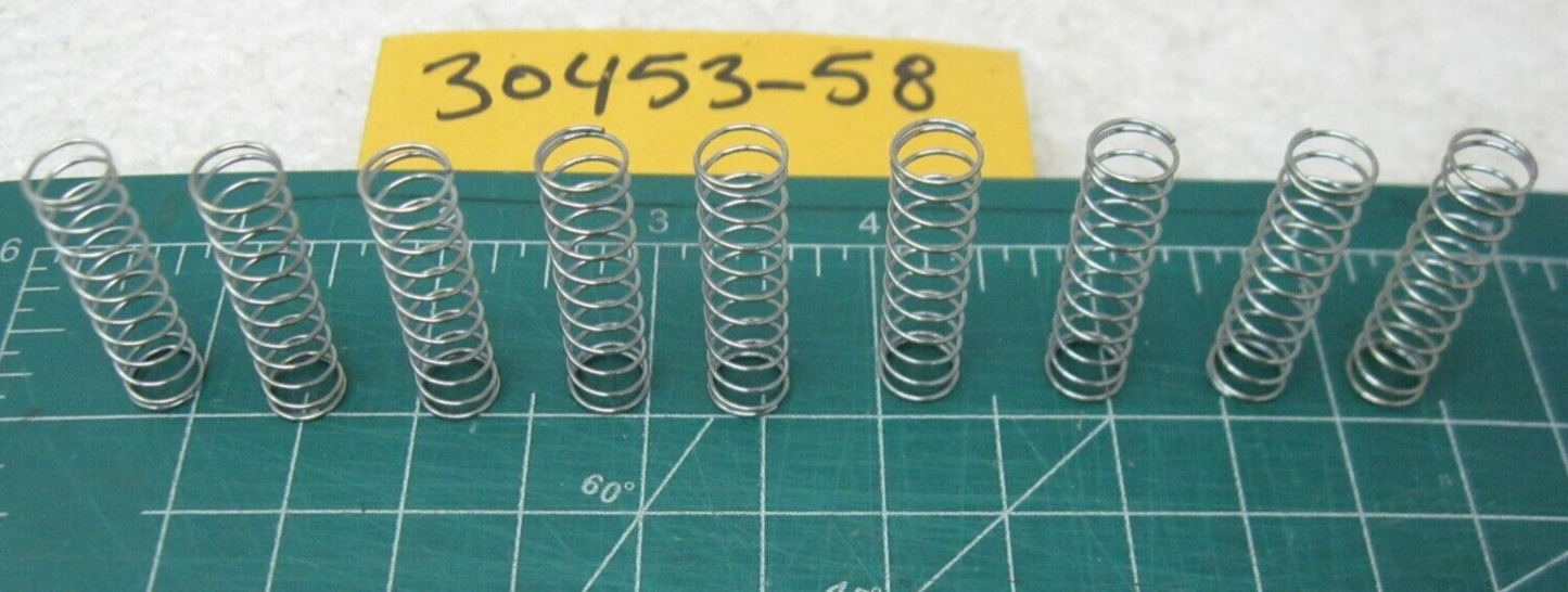 Harley-Davidson OEM 58-69 FL, 58-81 XL Generator Brush Springs (9 Lot) 30453-58