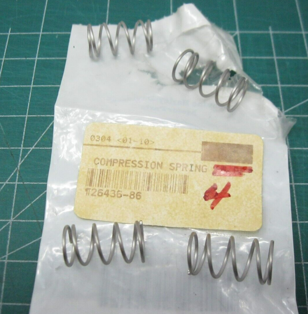 Harley-Davidson OEM NOS 87-90 XL Oil Filter Compression Springs (4 Lot) 26436-86