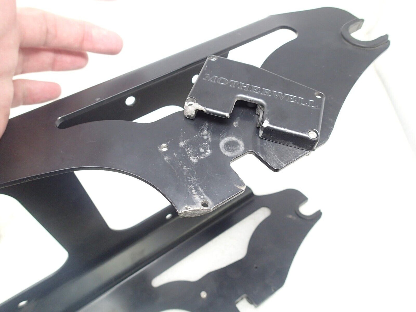 HARLEY DAVIDSON Black 2-Up Detachable Tpak Mounting Rack 09-1 P/N 1510-0192 USED