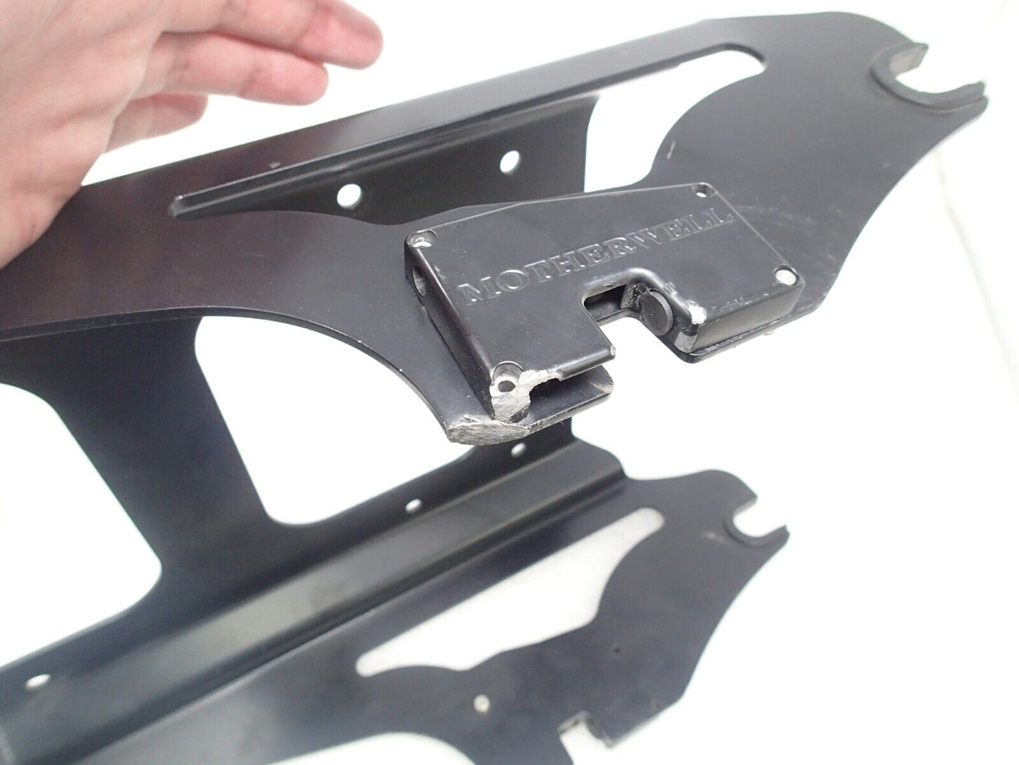 HARLEY DAVIDSON Black 2-Up Detachable Tpak Mounting Rack 09-1 P/N 1510-0192 USED