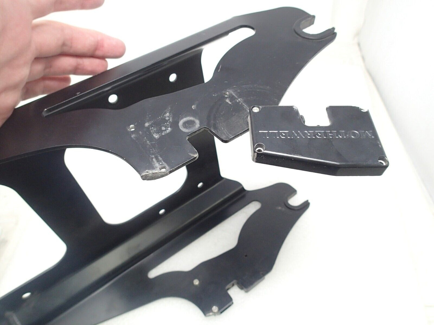 HARLEY DAVIDSON Black 2-Up Detachable Tpak Mounting Rack 09-1 P/N 1510-0192 USED