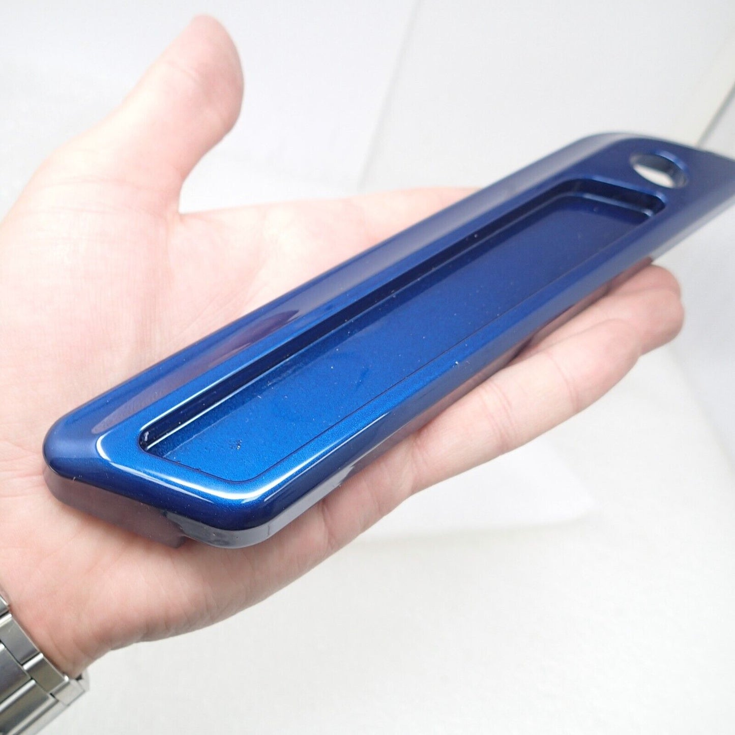 #12 LATCH,S-BAG,FACEPLATE,LH,SOLID  (LEFT) (reef blue) 90200983EVA 90200448