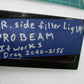Custom Dynamics Probeam Saddlebag LED Light Riпре Fillers Red/Black 2040-2156