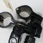 Motorcycle Malle mount Foot Pegs Footrests Footpeg CLAMP Electra Glide FXSB
