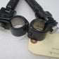 Motorcycle Malle mount Foot Pegs Footrests Footpeg CLAMP Electra Glide FXSB