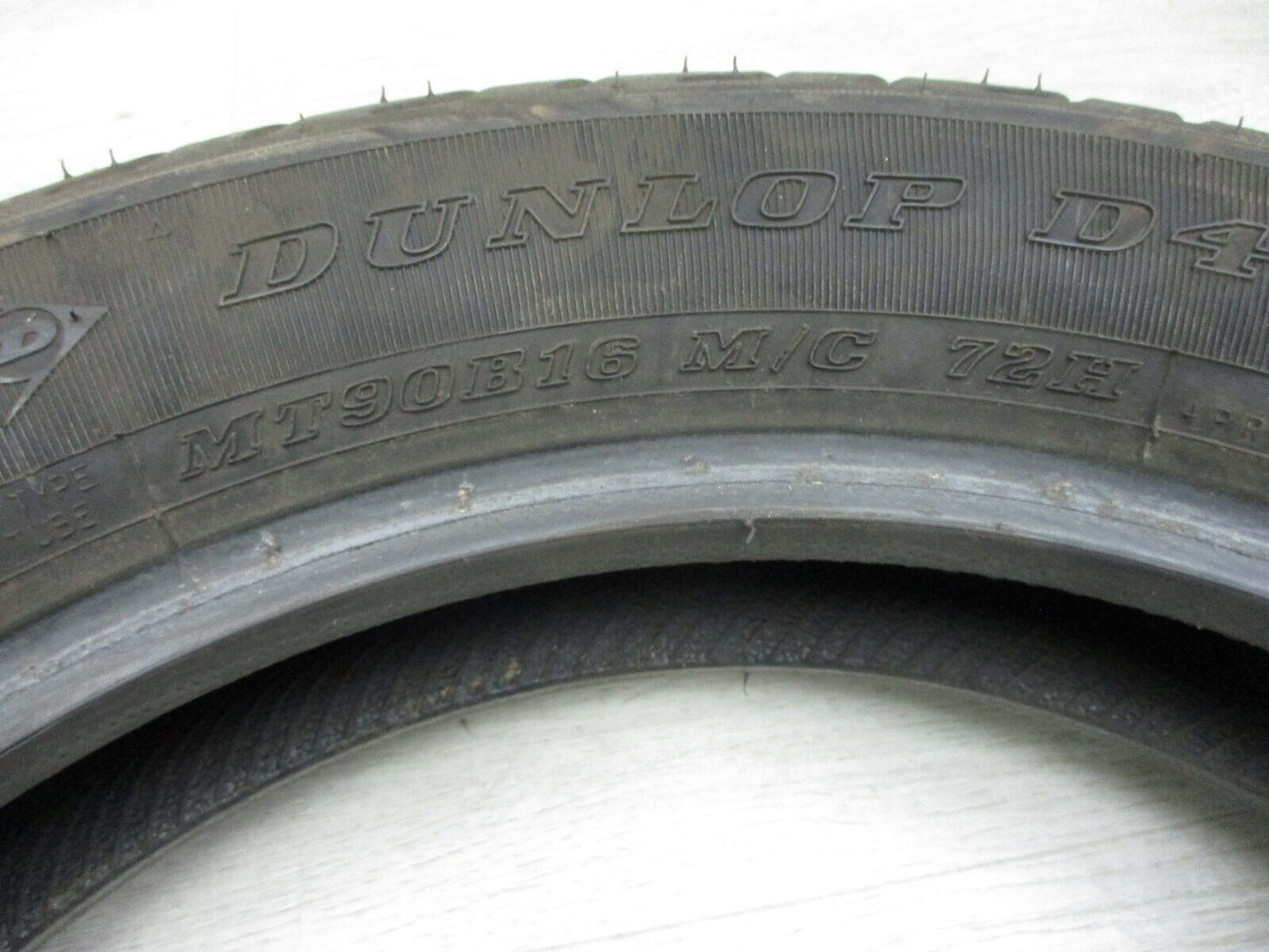USED Motorcycle Tire Dunlop D402F MT90B16 72H 43022-91A (2015) USED